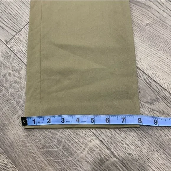 Ralph Lauren 100% Wool Pants Tan Slacks Women’s Size Medium - Picture 9 of 9